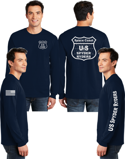 Space Coast - US Spyder Ryders Reflective Long Sleeve - Dry Blend