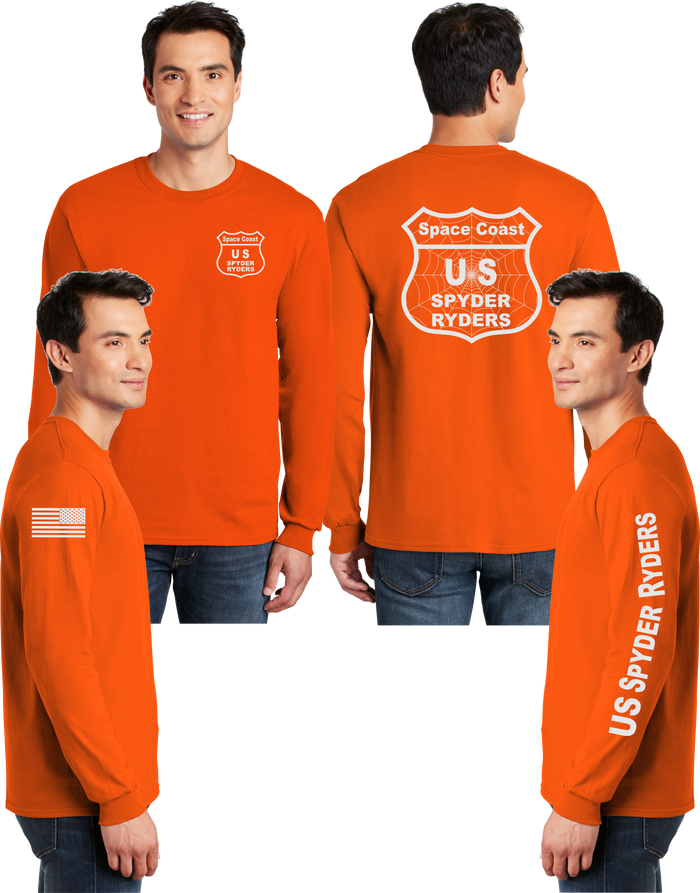 Space Coast - US Spyder Ryders Reflective Long Sleeve - Dry Blend