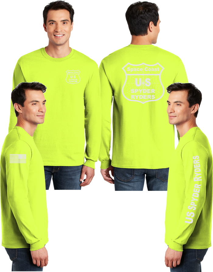 Space Coast - US Spyder Ryders Reflective Long Sleeve - Dry Blend