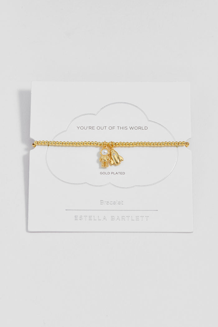 Spaceship and Astronaut Sienna Bracelet