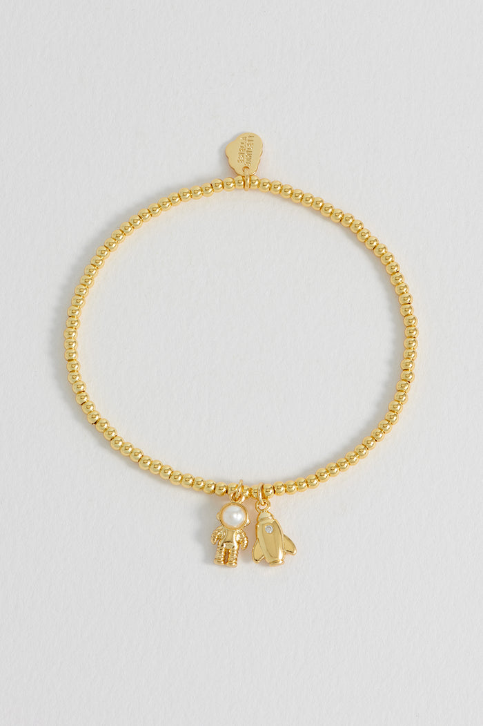 Spaceship and Astronaut Sienna Bracelet