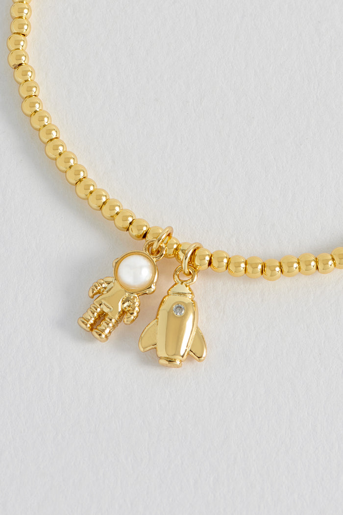 Spaceship and Astronaut Sienna Bracelet