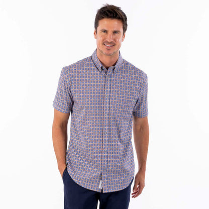 RSVLTS RSVLTS Short Sleeve Shirt Spanish Tile – KUNUFLEX Short Sleeve Shirt Spanish Tile – KUNUFLEX Short Sleeve Shirt