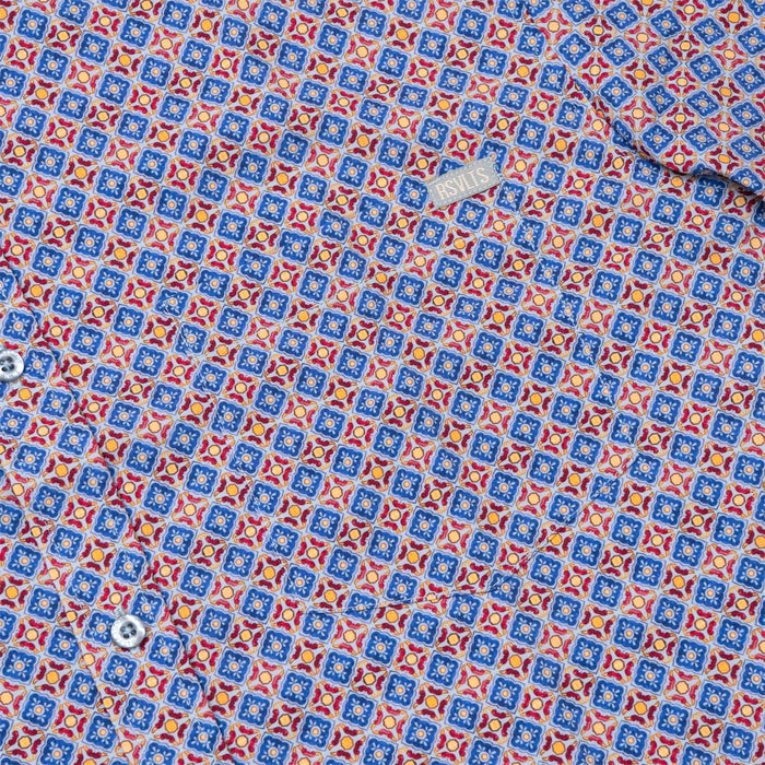 RSVLTS RSVLTS Short Sleeve Shirt Spanish Tile – KUNUFLEX Short Sleeve Shirt Spanish Tile – KUNUFLEX Short Sleeve Shirt