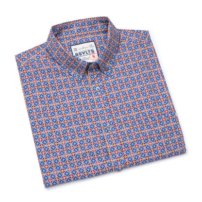 RSVLTS RSVLTS Short Sleeve Shirt Spanish Tile – KUNUFLEX Short Sleeve Shirt Spanish Tile – KUNUFLEX Short Sleeve Shirt