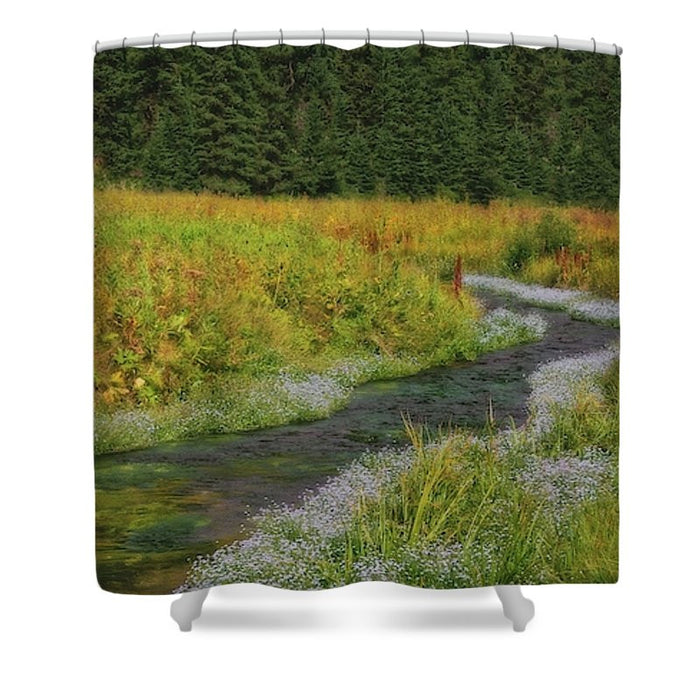 Springtime Splendor Shower Curtain