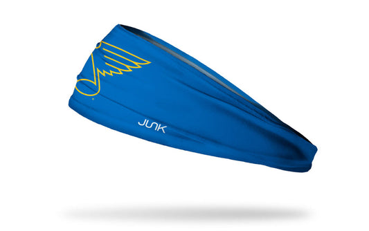 St. Louis Blues: Logo Blue Big Bang Lite Headband - View 1