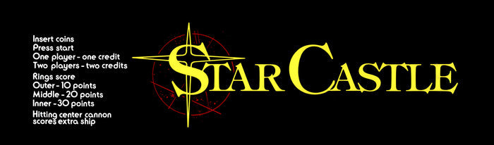 Star Castle Arcade Marquee - Escape Pod Online