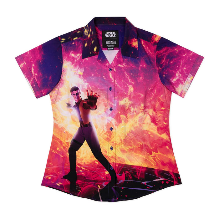 RSVLTS XS RSVLTS® Star Wars "Kanan" _ Women's KUNUFLEX Short Sleeve Shirt Star Wars "Kanan" _ Women's KUNUFLEX Short Sleeve Shirt