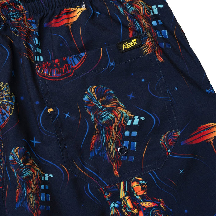RSVLTS RSVLTS® Star Wars "Chewie Neon" _ Hybrid Shorts Star Wars "Chewie Neon" _ Hybrid Shorts