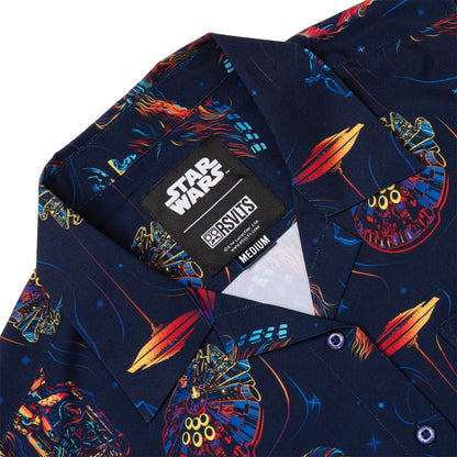 RSVLTS RSVLTS® Star Wars "Chewie Neon"_ Women's KUNUFLEX Short Sleeve Shirt Star Wars "Chewie Neon"_ Women's KUNUFLEX Short Sleeve Shirt