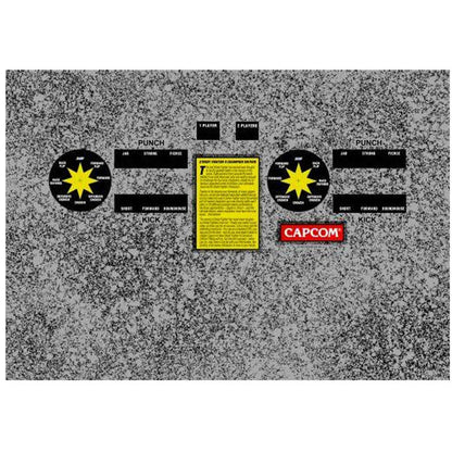 Street Fighter II Champion Edition CPO - Control Panel Overlay - Escape Pod Online