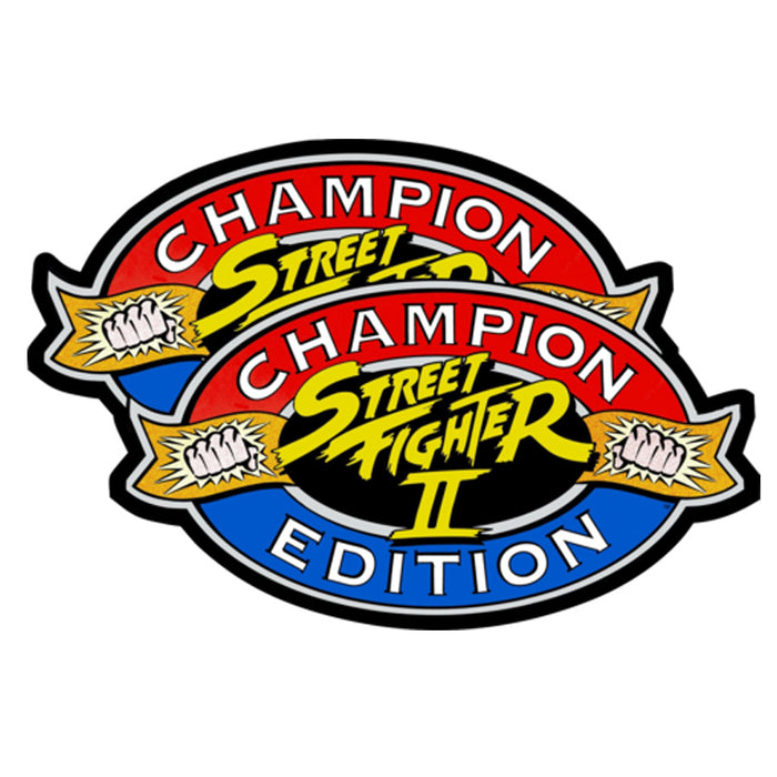 Street Fighter II Champion Edition Side Art Decals - Escape Pod Online