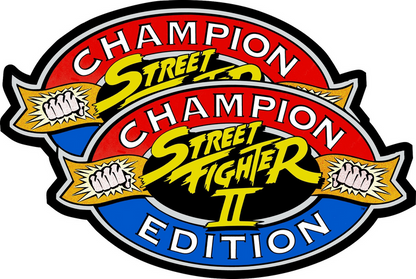 Street Fighter II Champion Edition Side Art Decals - Escape Pod Online