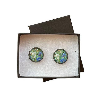 Sunflower Van Gogh Cuff Links | Artistic Design | Handmade