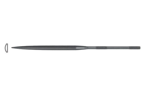 Swiss 16cm Half-Round Needle File, Cut 2, Item No. 31.527