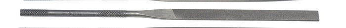 Swiss, Flat / Equalling Needle File, Cut 0, 8", Item No. 31.512