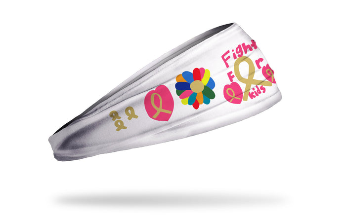 Sydney's Gold Ribbon Big Bang Lite Headband - View 2