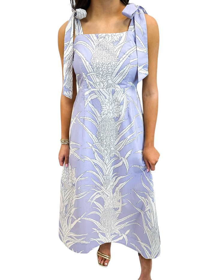 Tahiti Blue Maxi Dress