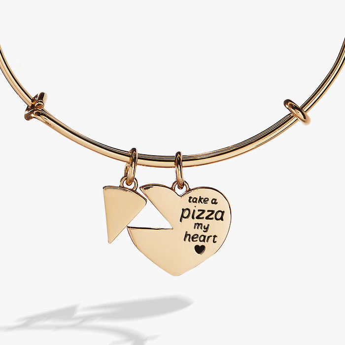 'Take A Pizza My Heart' Multi Charm Bangle