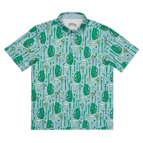 RSVLTS XS Nickelodeon Breakfast Balls All-Day Polo Teenage Mutant Ninja Turtles "Jones Sporting Goods" – All-Day Polo Teenage Mutant Ninja Turtles "Jones Sporting Goods" – All-Day Polo