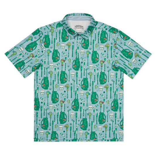 RSVLTS XS Nickelodeon Breakfast Balls All-Day Polo Teenage Mutant Ninja Turtles "Jones Sporting Goods" – All-Day Polo Teenage Mutant Ninja Turtles "Jones Sporting Goods" – All-Day Polo