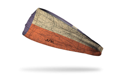 Texas State Flag Map Big Bang Lite Headband - View 2