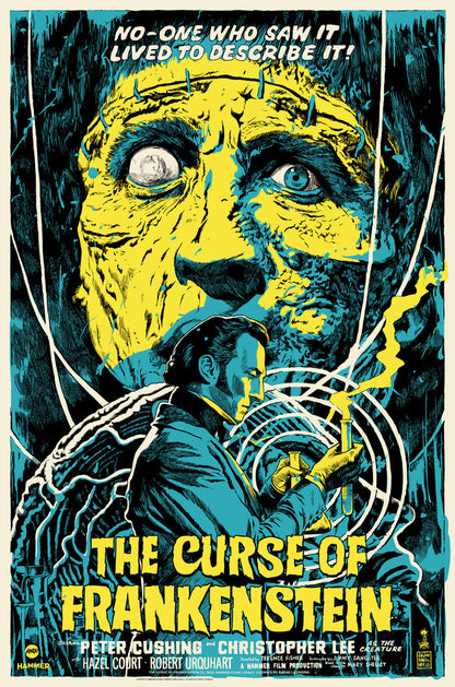 The Curse of Frankenstein Variant Poster