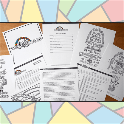 Sunday school curriculum for the Lord's Prayer
