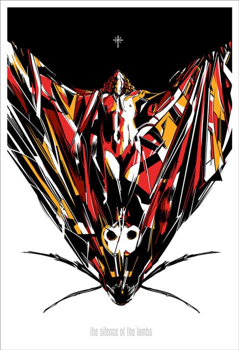 The Silence of the Lambs Moth Cesar Moreno poster