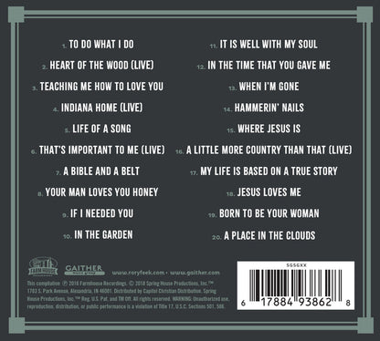 THE SINGER & THE SONG - The Best of Joey+Rory  (CD/DVD Combo)