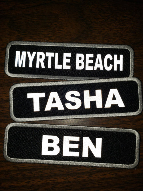 Three patches for Natasha Wetzel