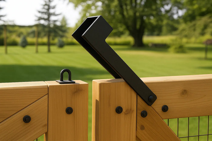 Throw Over Gate Loop Latch - Old West Iron
