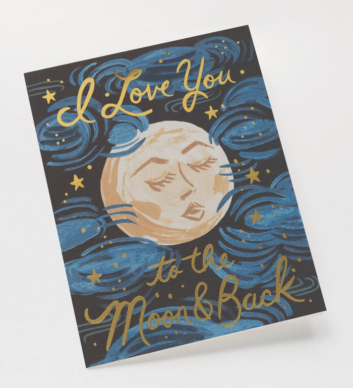 To the Moon and Back Card.