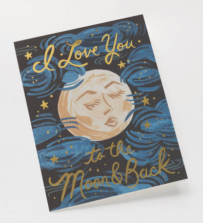 To the Moon and Back Card.