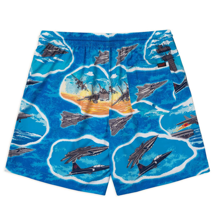 RSVLTS Top Gun Top Gun "Goose Hawaiian" _ Hybrid Shorts Top Gun "Goose Hawaiian" _ Hybrid Shorts