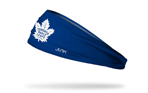 Toronto Maple Leafs: Logo Blue Big Bang Lite Headband - View 1