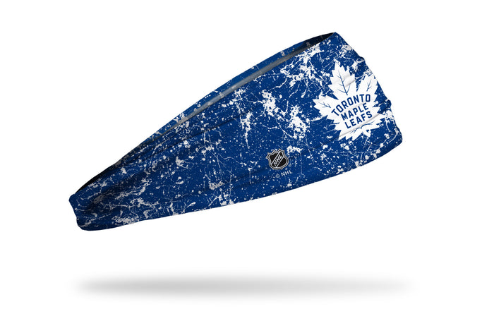 Toronto Maple Leafs: Splatter Big Bang Lite Headband - View 2