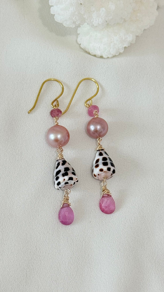 Trinidad drop earrings - Hebrew x Tourmaline
