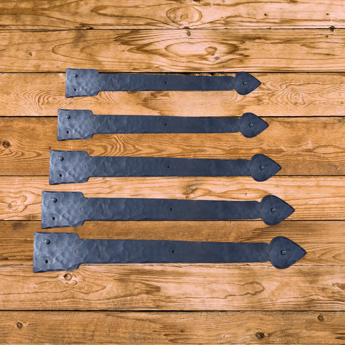 Tudor Iron Functioning Hinge Strap - Old West Iron