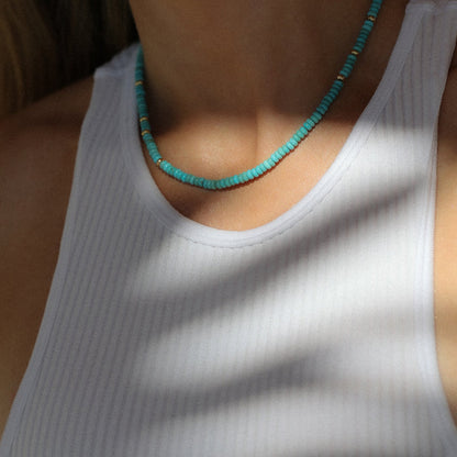 Turquoise Gemstone Necklace