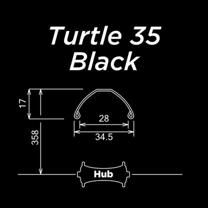 Turtle 35 Black
