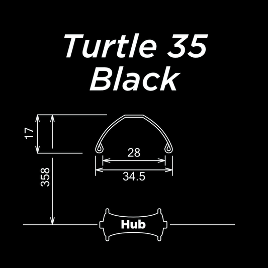 Turtle 35 Black