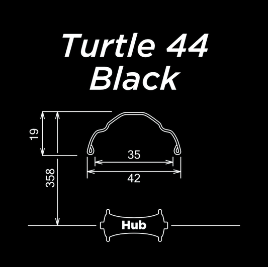 Turtle 44 Black