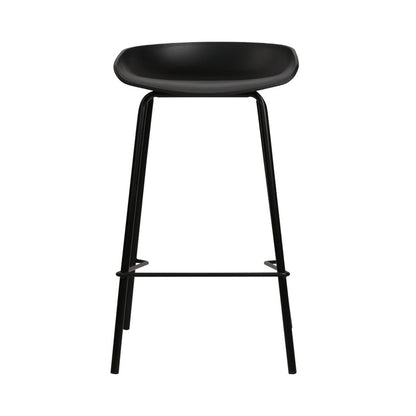 Two Bar Stools Kitchen Counter Stools Metal-Home Living Store-