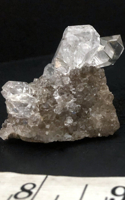 Two-in-one Herkimer Diamond Drusy 114-44 | Of Coins & Crystals
