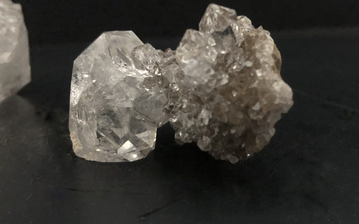 Two-in-one Herkimer Diamond Drusy 114-44 | Of Coins & Crystals