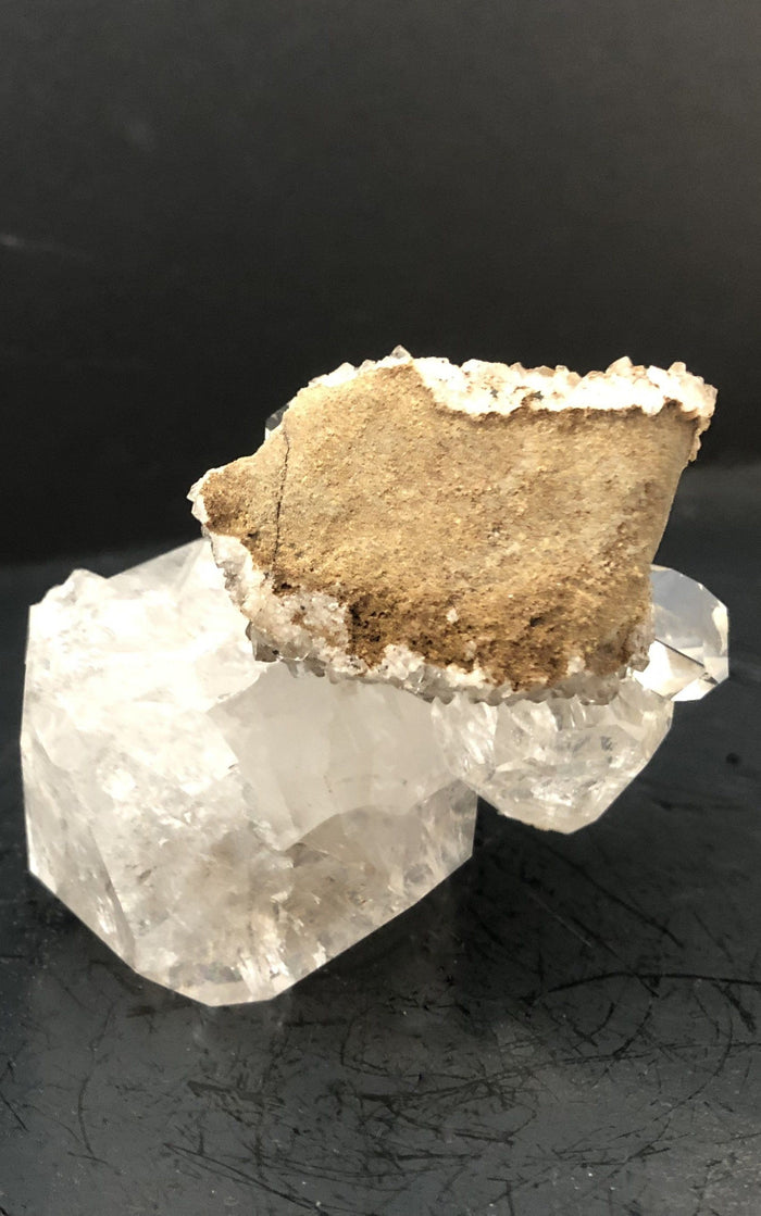 Two-in-one Herkimer Diamond Drusy 114-44 | Of Coins & Crystals