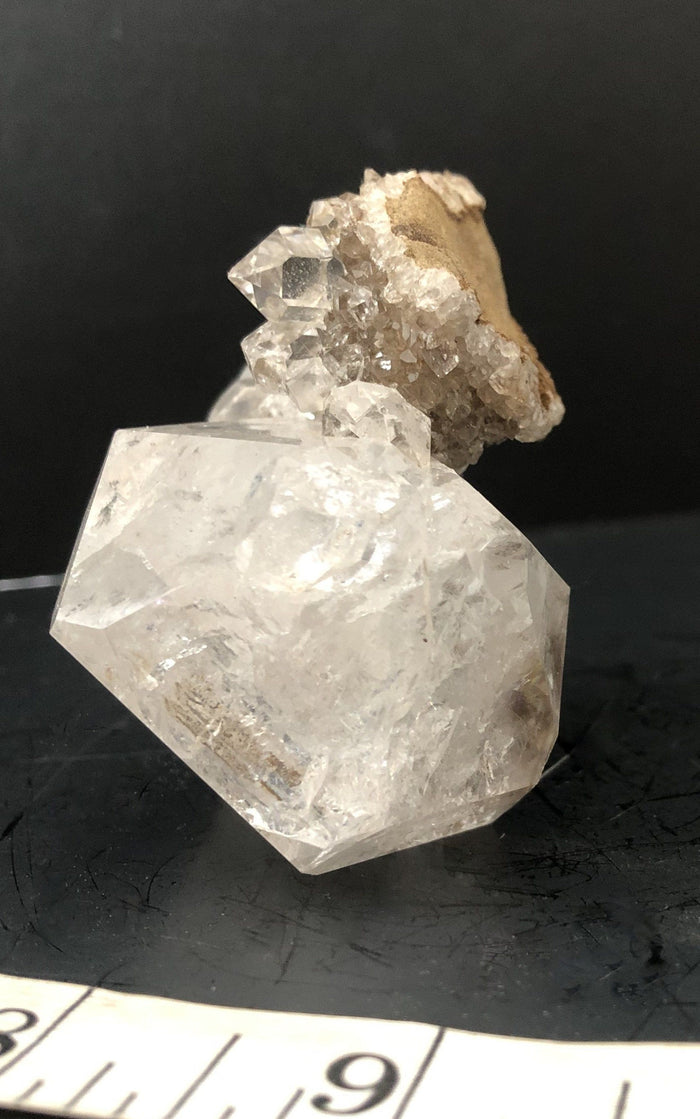 Two-in-one Herkimer Diamond Drusy 114-44 | Of Coins & Crystals