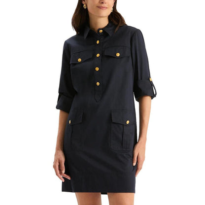 Tyler Boe Rory Cotton Shirtdress-Women's Clothing-Kevin's Fine Outdoor Gear & Apparel